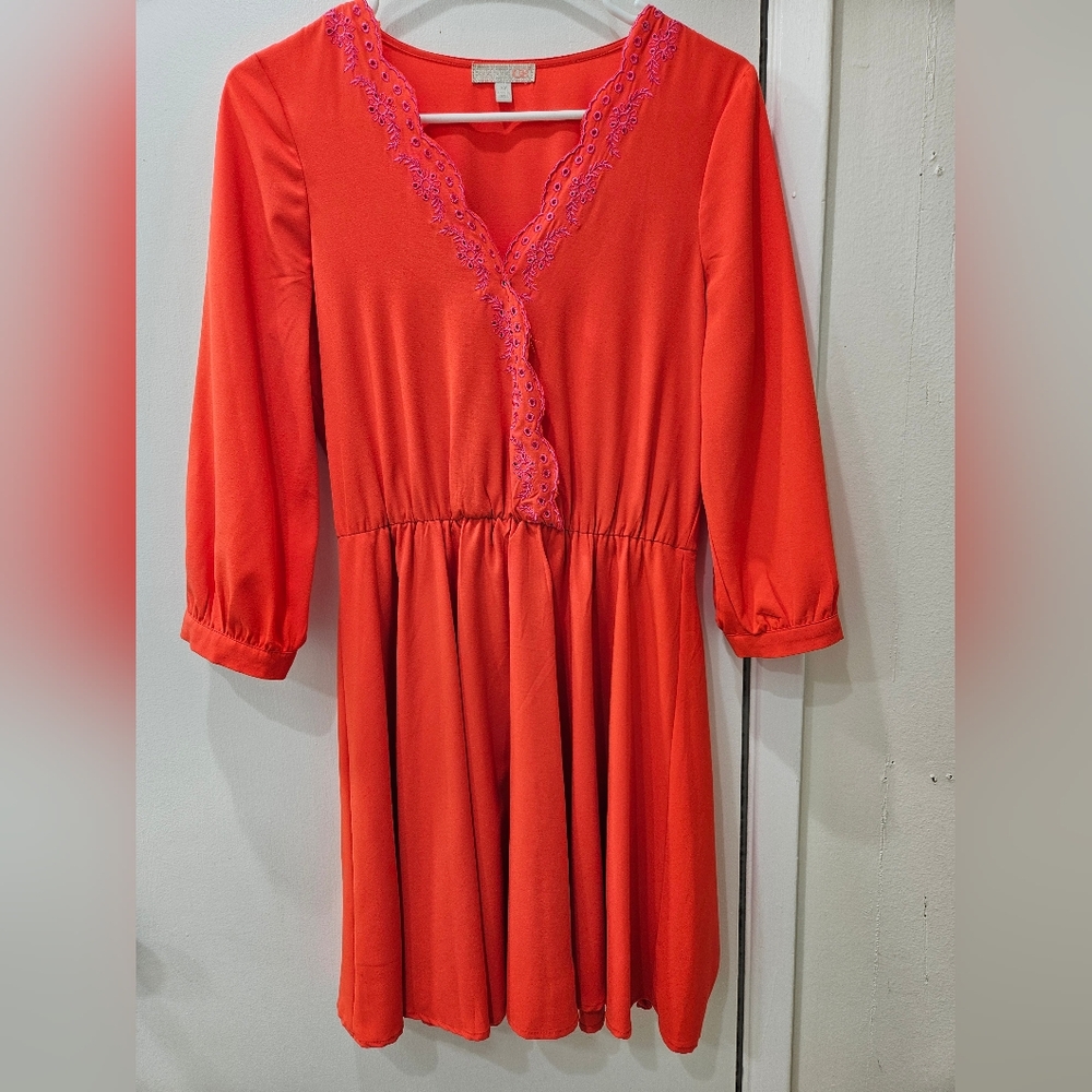 Red dress